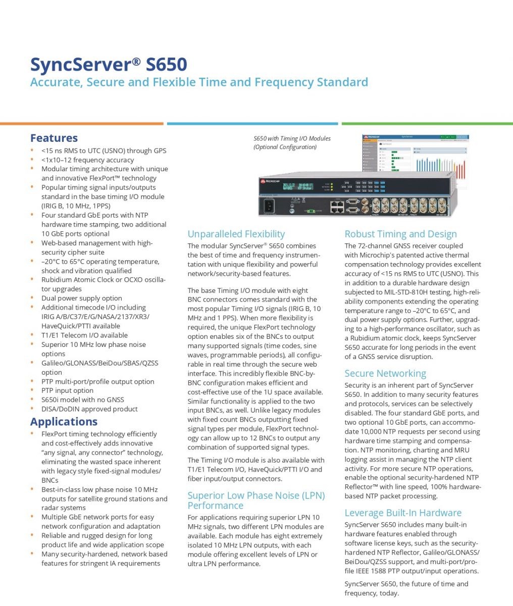 SyncServer 650 IDT
